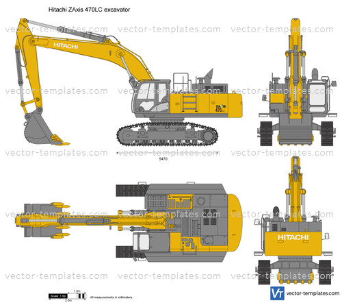 Hitachi ZAxis 470LC excavator