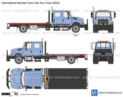 International Navistar Crew Cab Tow Truck