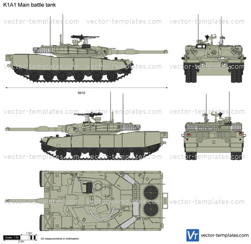 K1A1 Main battle tank