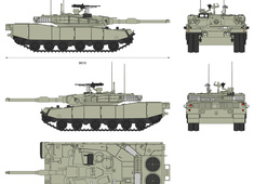 K1A1 Main battle tank