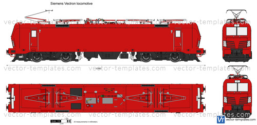 Siemens Vectron locomotive