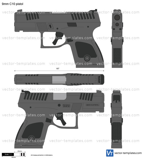 9mm C10 pistol