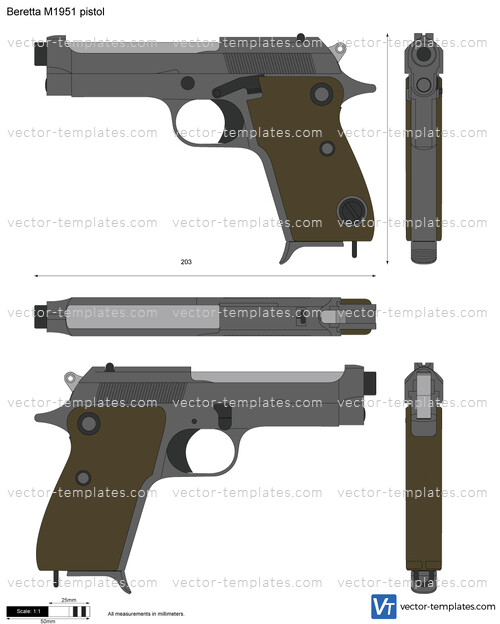 Beretta M1951 pistol