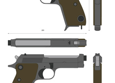 Beretta M1951 pistol