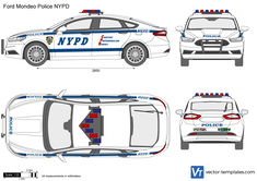 Ford Mondeo Police NYPD
