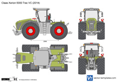 Claas Xerion 5000 Trac VC