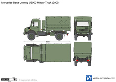 Mercedes-Benz Unimog U5000 Military Truck