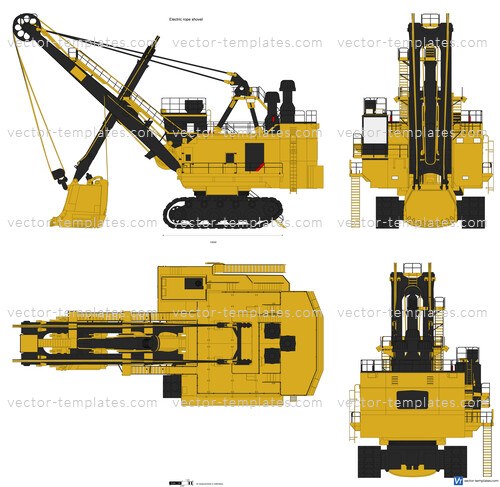 Electric rope shovel