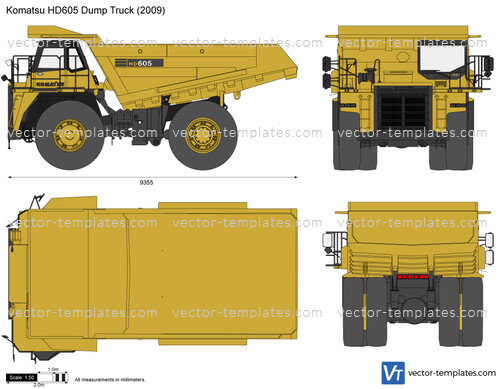 Komatsu HD605 Dump Truck