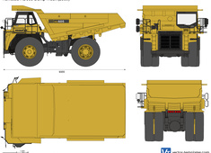 Komatsu HD605 Dump Truck