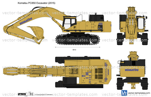 Komatsu PC850 Excavator