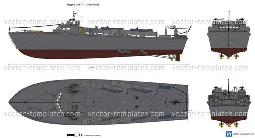 Higgins 78ft PT-71 Patrol boat