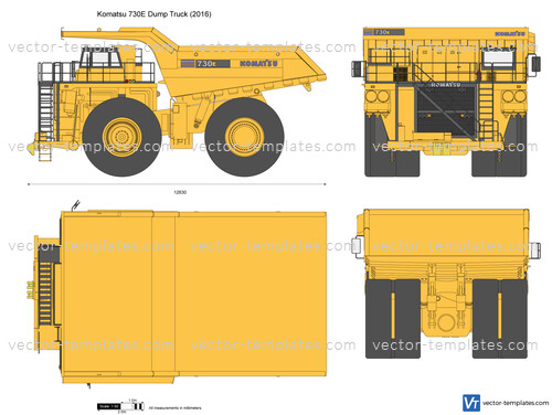 Komatsu 730E Dump Truck