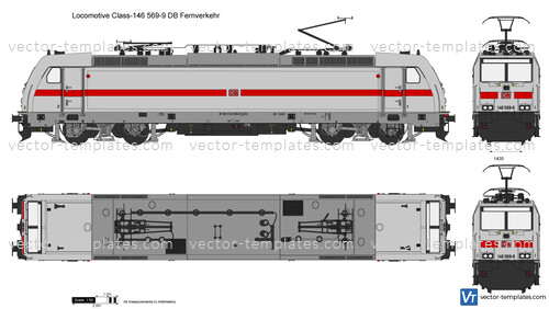 Locomotive Class-146 569-9 DB Fernverkehr