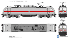 Locomotive Class-146 569-9 DB Fernverkehr