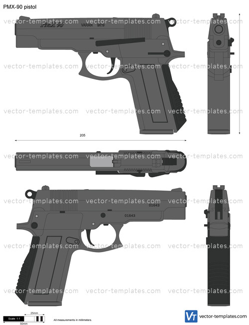 PMX-90 pistol