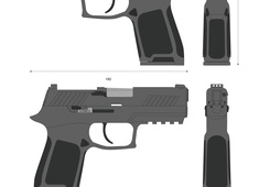 Sig Sauer P320 semi-automatic pistol