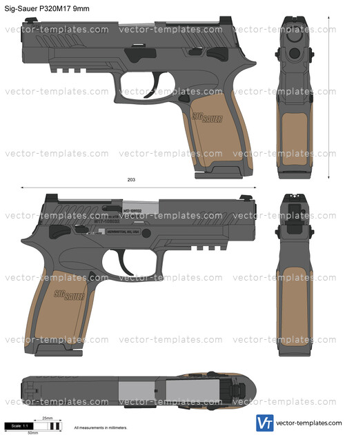 Sig-Sauer P320M17 9mm