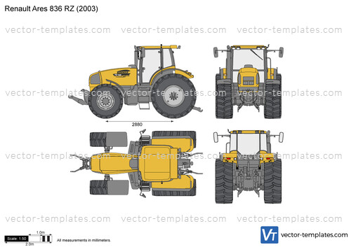 Renault Ares 836 RZ