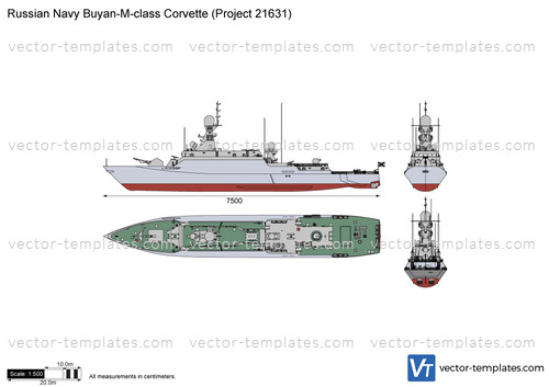 Russian Navy Buyan-M-class Corvette (Project 21631)