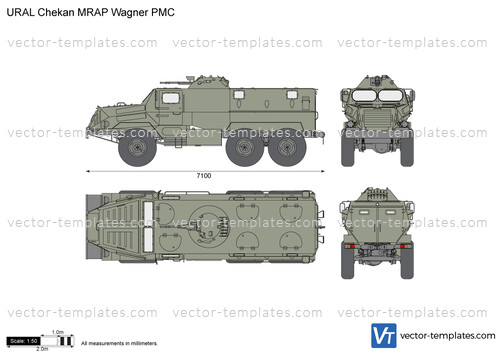 URAL Chekan MRAP Wagner PMC