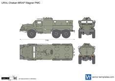 URAL Chekan MRAP Wagner PMC