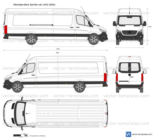 Mercedes-Benz Sprinter van L4H2