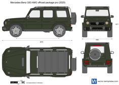 Mercedes-Benz G63 AMG offroad package pro