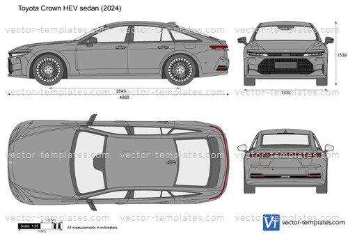 Toyota Crown HEV sedan