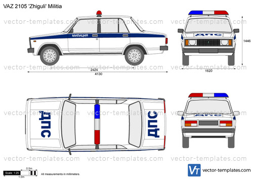 VAZ 2105 'Zhiguli' Militia