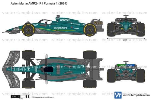 Aston Martin AMR24 F1 Formula 1