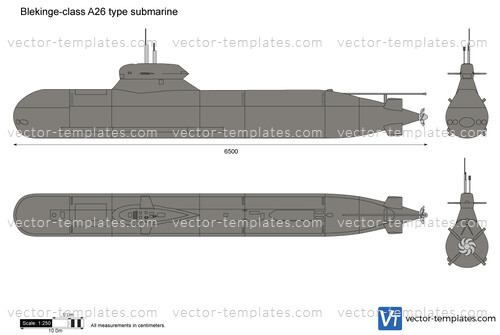 Blekinge-class A26 type submarine