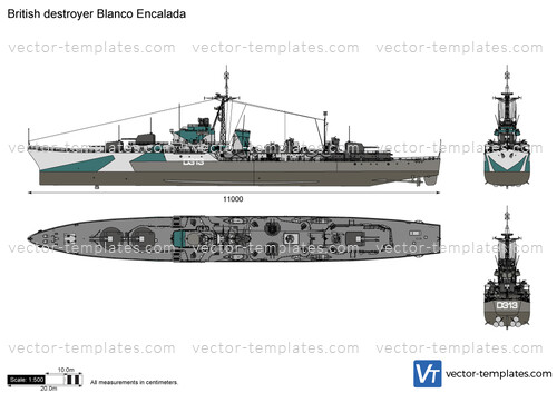 British destroyer Blanco Encalada