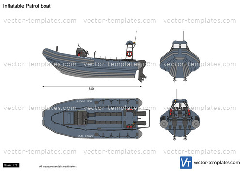 Inflatable Patrol boat