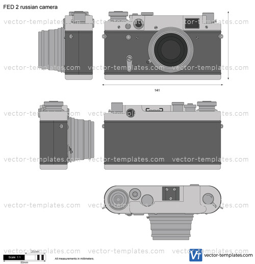 FED 2 russian camera