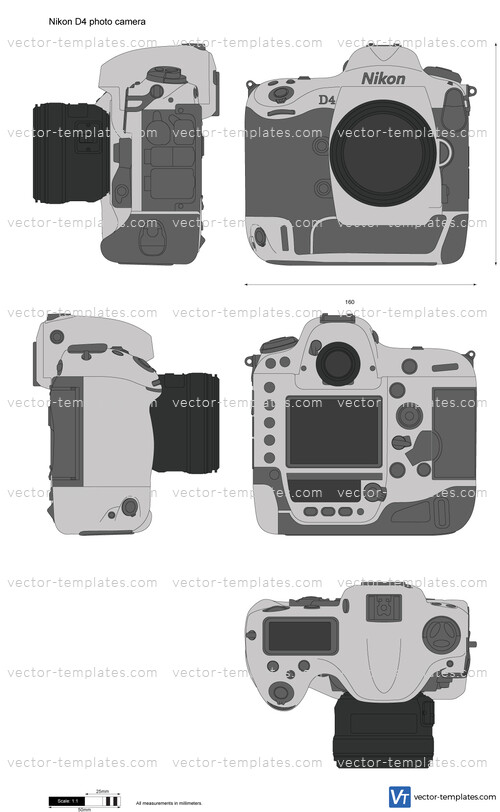 Nikon D4 photo camera