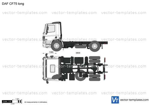 DAF CF75 long