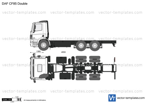 DAF CF85 Double