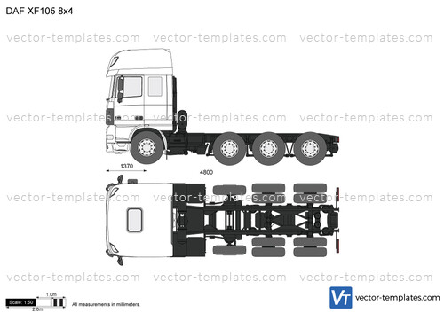 DAF XF105 8x4