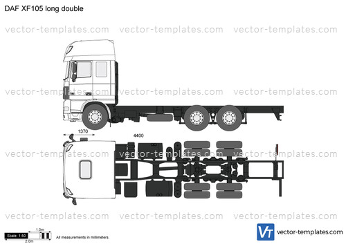 DAF XF105 long double