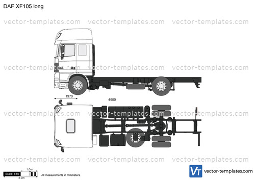 DAF XF105 long