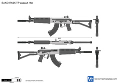 SAKO RK95 TP assault rifle