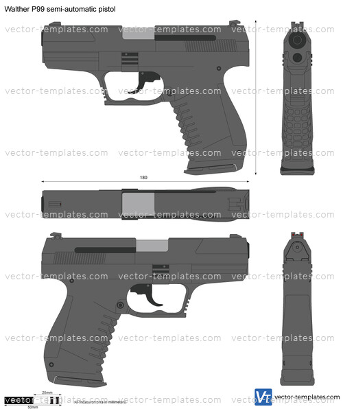 Walther P99 semi-automatic pistol