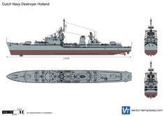 Dutch Navy Destroyer Holland