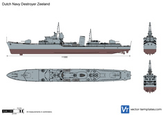 Dutch Navy Destroyer Zeeland