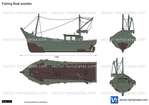 Fishing Boat wooden