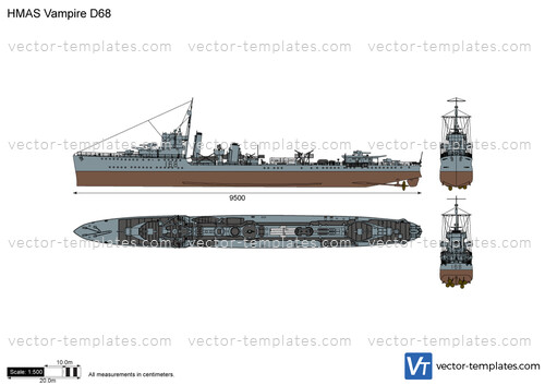 HMAS Vampire D68