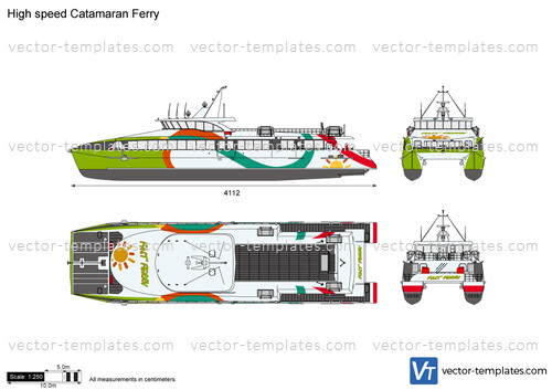 High speed Catamaran Ferry