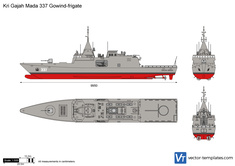 Kri Gajah Mada 337 Gowind-frigate