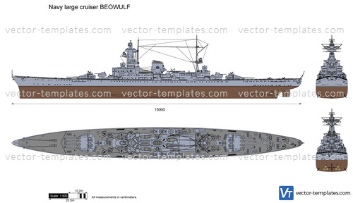 Navy large cruiser BEOWULF